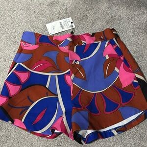 Zara color shorts